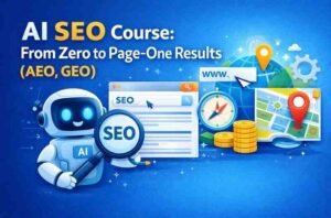 AI SEO Course: From Zero to Page-One Results (AEO, GEO)