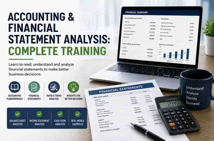 Accounting & Financial Statement Analysis: Complete Training