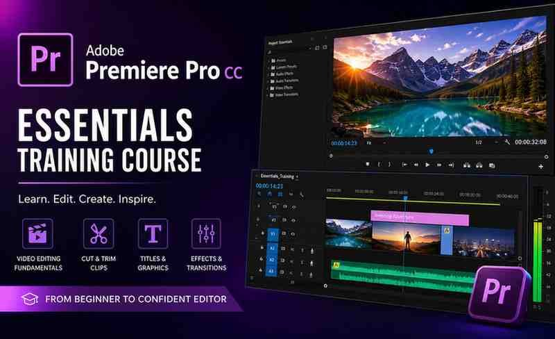 Adobe Premiere Pro CC – Essentials Training Course