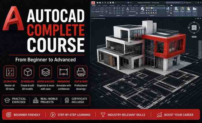 AutoCAD Complete Course