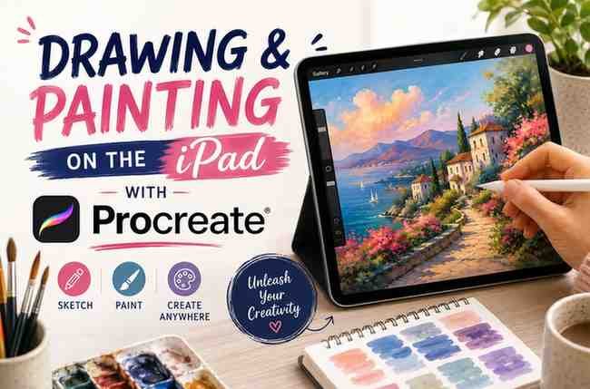 Drawing and Painting on the iPad with Procreate