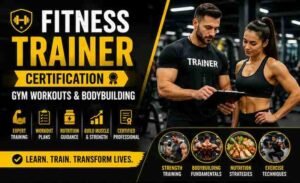 Fitness Trainer Certification: Gym Workouts & Bodybuilding