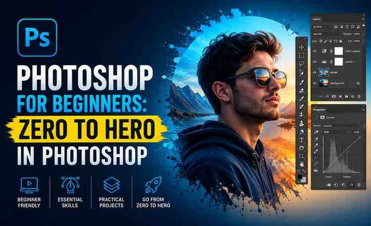 Photoshop for Beginners: Zero to Hero in Photoshop