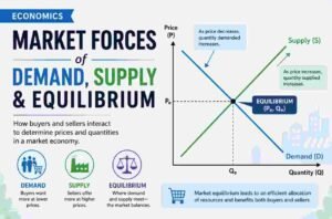 Economics: Market Forces of Demand, Supply and Equilibrium