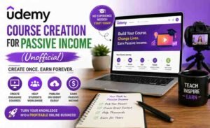 Udemy Course Creation for Passive Income (Unofficial)