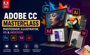 Adobe CC Masterclass: Photoshop, Illustrator, XD & InDesign